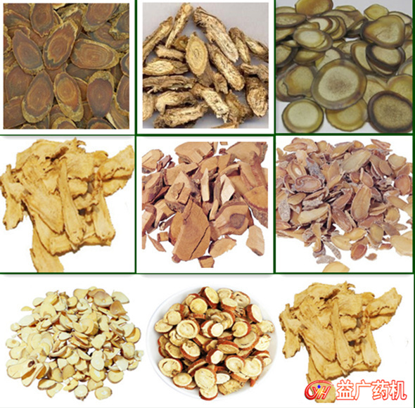 小型臺(tái)式中藥切片機(jī)中藥樣品