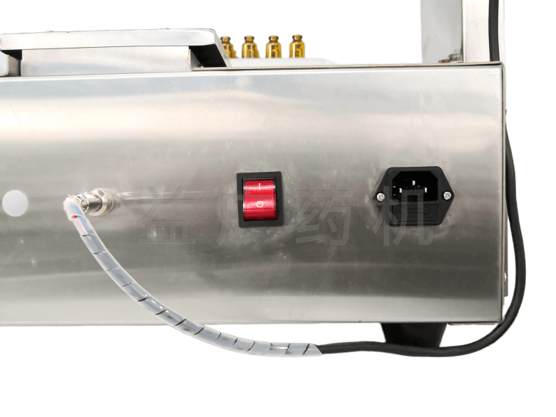 YRD-300三軸灌裝機后右側(cè)接頭